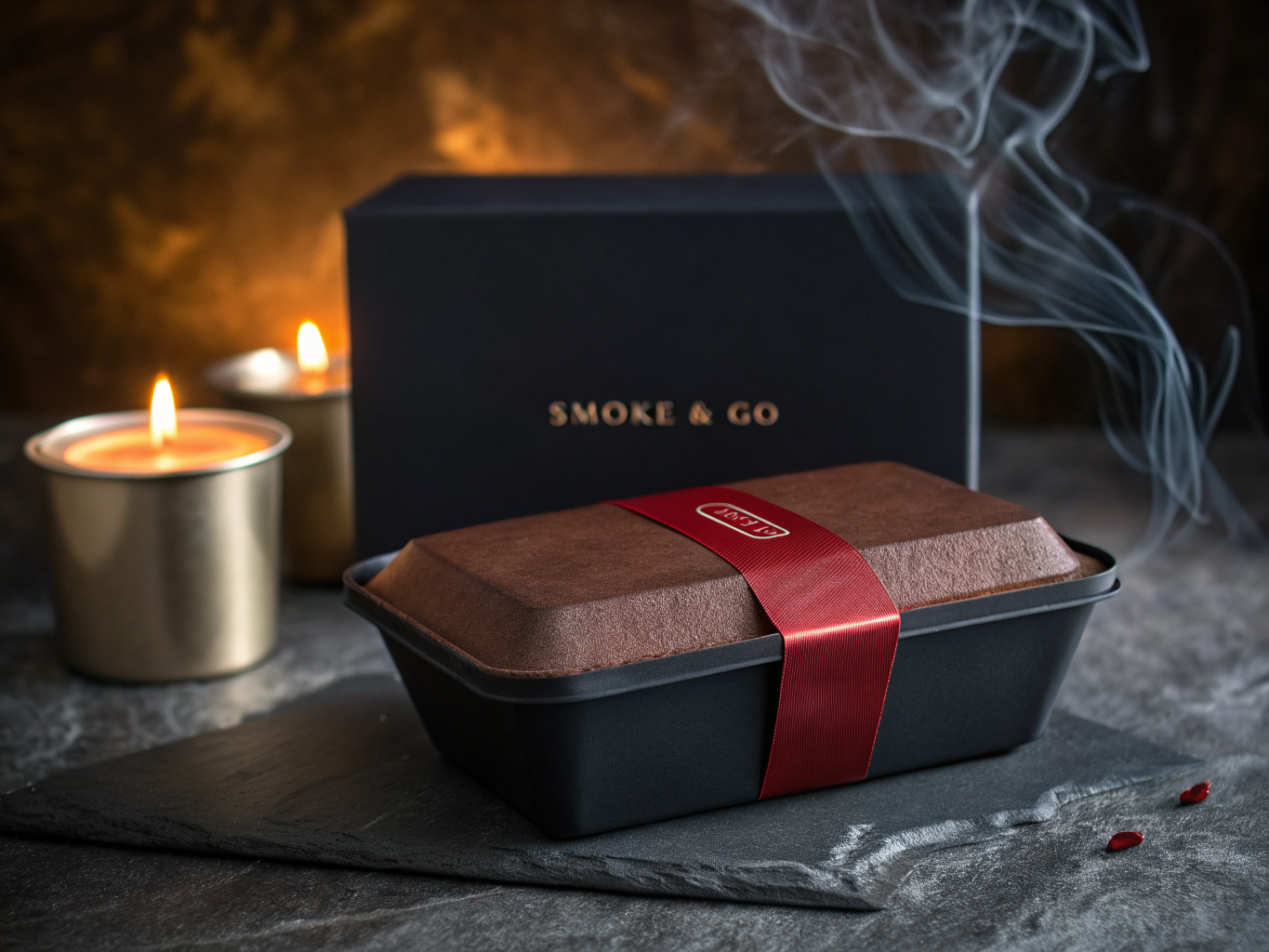 אריזת פרימיום של SMOKE & GO